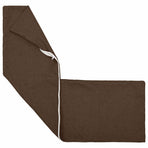 Throw Pillow HEERLEN Brown 40 x 145 cm Fabric