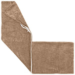 Throw Pillow HEERLEN Brown 40 x 145 cm Chenille Fabric