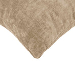 Throw Pillow HEERLEN Taupe 40 x 145 cm Chenille Fabric