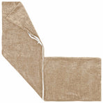 Throw Pillow HEERLEN Taupe 40 x 145 cm Chenille Fabric