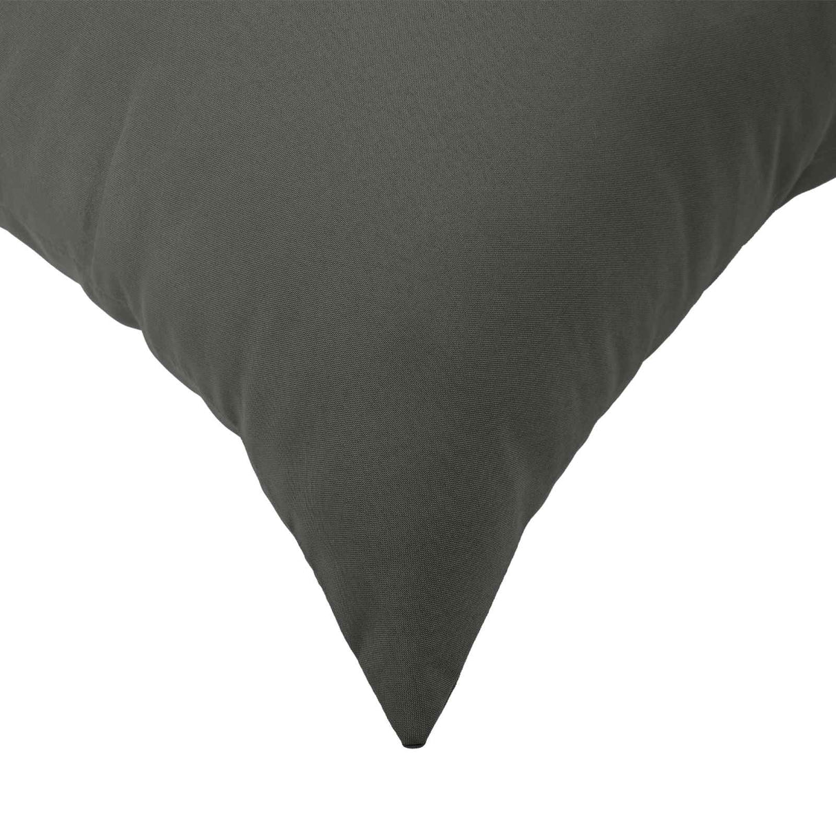 Cushion with Pillow HEERLEN Anthracite 40 x 145 cm Polyester