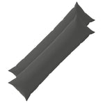 Cushion with Pillow HEERLEN 2 pcs Anthracite Polyester