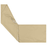 Cushion with Pillow HEERLEN Beige 40 x 145 cm Polyester - 45-Degree Angle