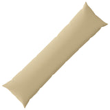 Cushion with Pillow HEERLEN Beige 40 x 145 cm Polyester - Front View