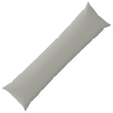 Cushion with Pillow HEERLEN Grey 40 x 145 cm Polyester