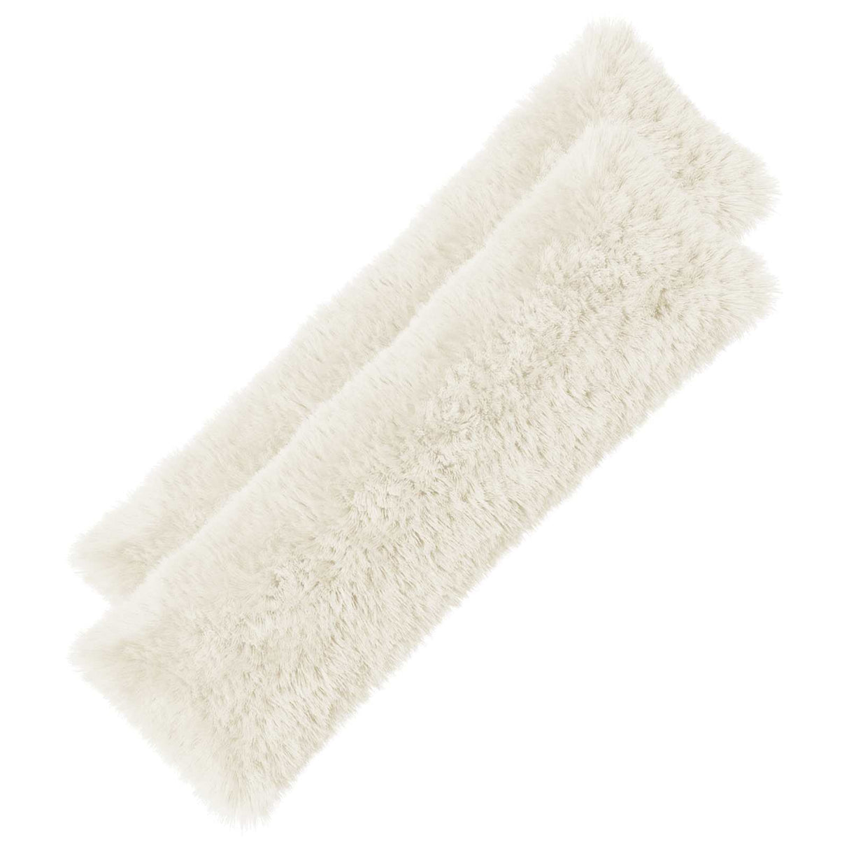 Cushion with Pillow HEERLEN 2 pcs White PV Fleece