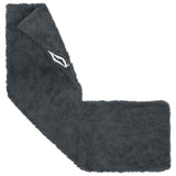 Cushion with Pillow HEERLEN 2 pcs Anthracite PV Fleece - Side View