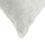 Throw Pillow HEERLEN Light Grey 40 x 145 cm Flannel