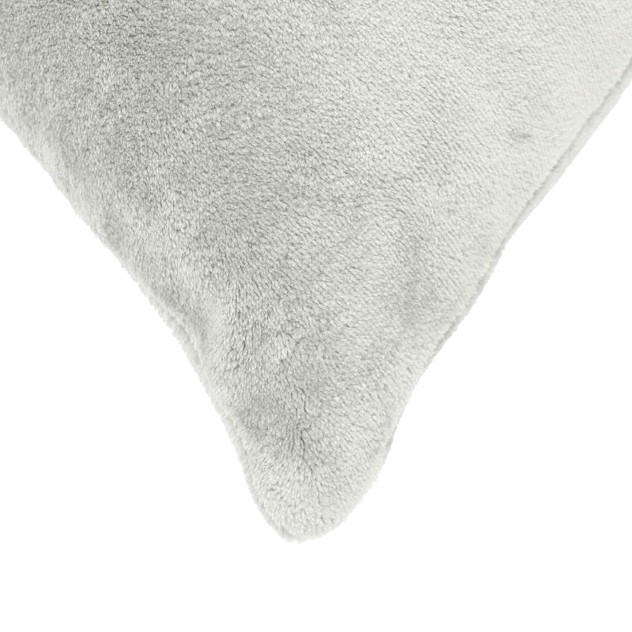 Throw Pillow 2 pcs HEERLEN Light Grey 40 x 145 cm Flannel