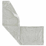 Throw Pillow 2 pcs HEERLEN Light Grey 40 x 145 cm Flannel