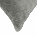 Throw Pillow HEERLEN Dark Grey 40 x 145 cm Flannel
