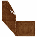 Throw Pillow HEERLEN Light Brown 40 x 145 cm Flannel