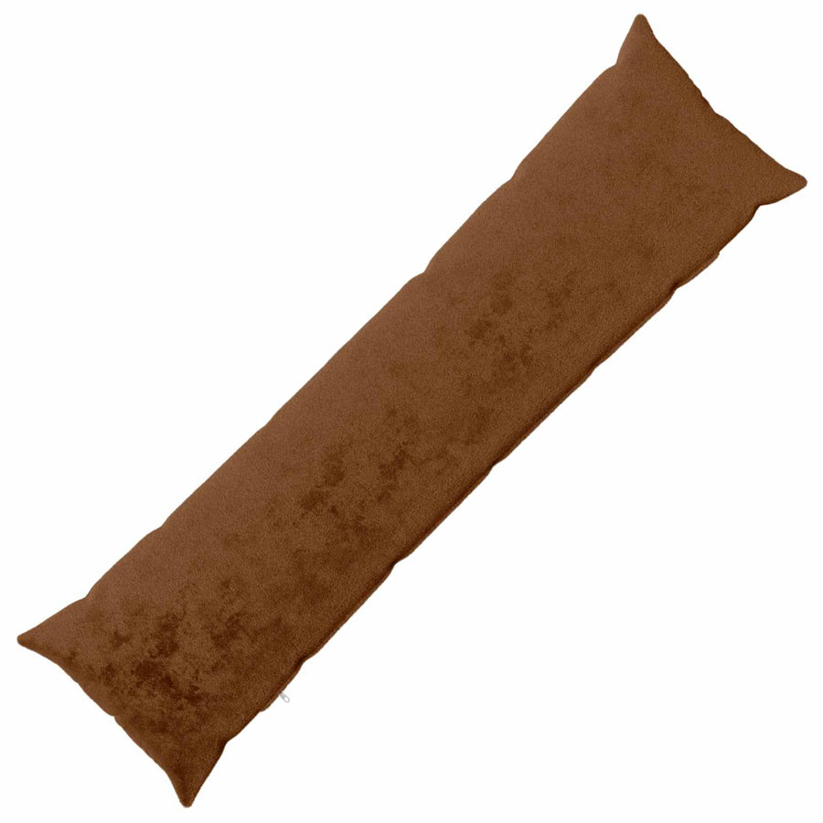 Throw Pillow HEERLEN Light Brown 40 x 145 cm Flannel
