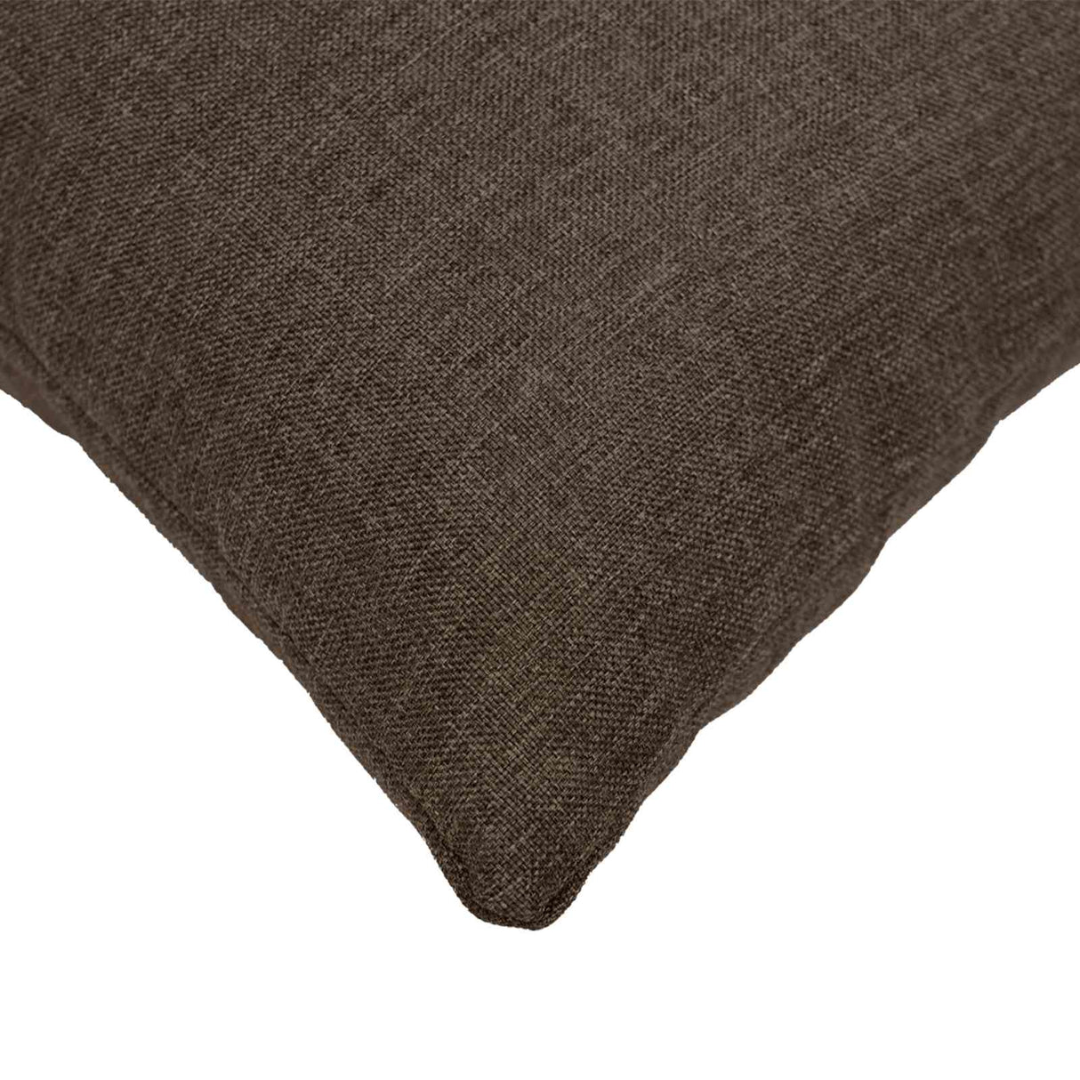 Cushion with Pillow HEERLEN 2 pcs Taupe Fabric
