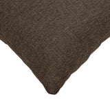 Cushion with Pillow HEERLEN 2 pcs Taupe Fabric