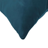 Cushion with Pillow HEERLEN 12 pcs Blue Velvet - Top-Down View