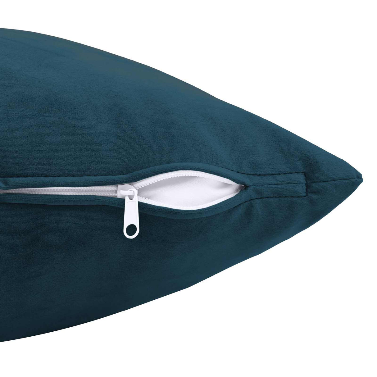 Cushion with Pillow HEERLEN 12 pcs Blue Velvet