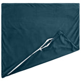 Cushion with Pillow HEERLEN 12 pcs Blue Velvet