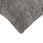 Throw Pillow 6 pcs HEERLEN Dark Grey 45 x 45 cm Chenille Fabric