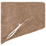 Throw Pillow 2 pcs HEERLEN Brown 45 x 45 cm Chenille Fabric