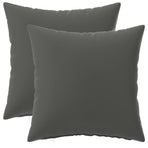 Throw Pillow 2 pcs HEERLEN Anthracite 45 x 45 cm Polyester