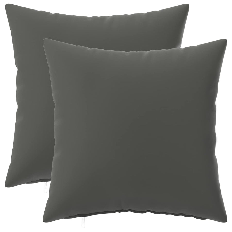 Throw Pillow 2 pcs HEERLEN Anthracite 45 x 45 cm Polyester