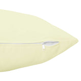 Cushion with Pillow HEERLEN 6 pcs Cream Polyester
