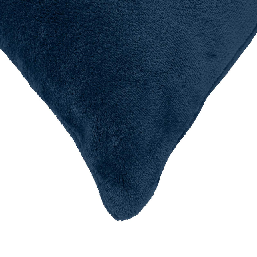Throw Pillow 2 pcs HEERLEN Navy Blue 45 x 45 cm Flannel