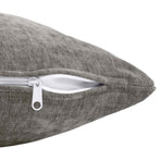 Throw Pillow 6 pcs HEERLEN Dark Grey 50 x 50 cm Chenille Fabric