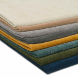 Cushion with Pillow HEERLEN 2 pcs Cream Microfiber Fleece - Low Angle