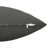 Cushion with Pillow HEERLEN 2 pcs Anthracite Polyester - 45-Degree Angle