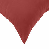 Cushion with Pillow HEERLEN 2 pcs Wine Red Polyester - 45-Degree Angle