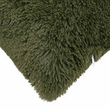 Cushion with Pillow HEERLEN 6 pcs Green PV Fleece - 45-Degree Angle