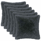 Cushion with Pillow HEERLEN 2 pcs Anthracite PV Fleece