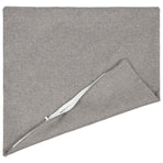 Throw Pillow 2 pcs HEERLEN Cloud Grey 55 x 55 cm Fabric