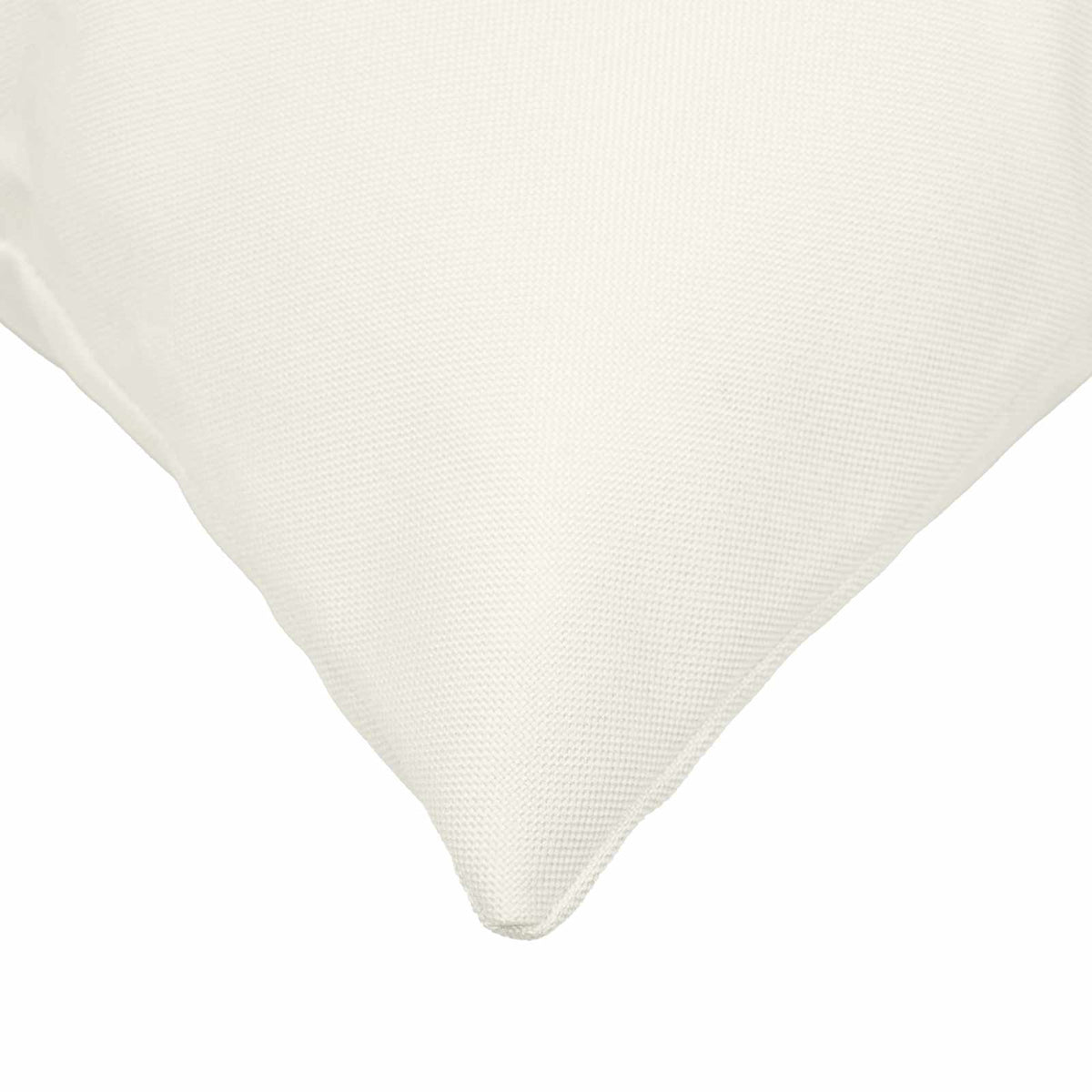 Cushion with Pillow HEERLEN 2 pcs White Fabric