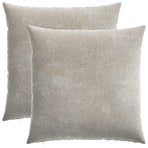 Throw Pillow 2 pcs HEERLEN Light Grey 55 x 55 cm