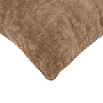 Throw Pillow 2 pcs HEERLEN Brown 55 x 55 cm Chenille Fabric