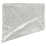 Throw Pillow 2 pcs HEERLEN Light Grey 55 x 55 cm Flannel