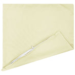 Cushion with Pillow HEERLEN 2 pcs Cream Polyester