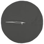 Cushion with Pillow HEERLEN 2 pcs Anthracite Polyester