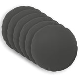 Cushion with Pillow HEERLEN 6 pcs Anthracite Polyester