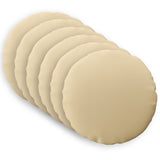Cushion with Pillow HEERLEN 6 pcs Beige Polyester - Front View