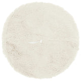 Cushion with Pillow HEERLEN 2 pcs White PV Fleece - Top-Down View