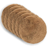 Cushion with Pillow HEERLEN 6 pcs Taupe PV Fleece