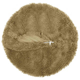 Cushion with Pillow HEERLEN 2 pcs Light Grey PV Fleece