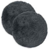Cushion with Pillow HEERLEN 2 pcs Anthracite PV Fleece