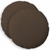 Cushion with Pillow HEERLEN 2 pcs Taupe Fabric
