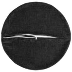 Throw Pillow 6 pcs HEERLEN Anthracite Dia. 50 cm