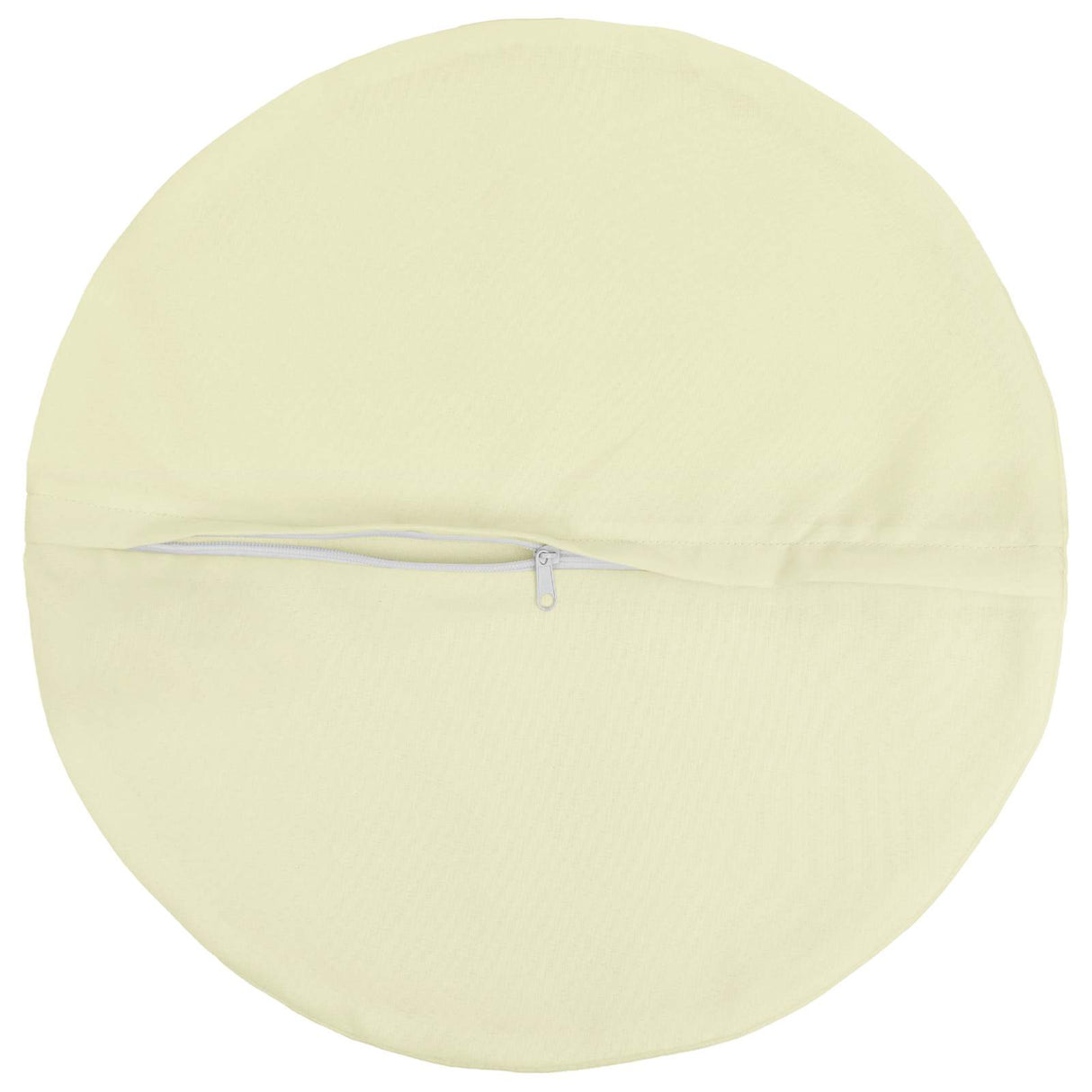 Cushion with Pillow HEERLEN 2 pcs Cream Polyester